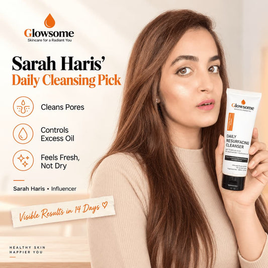 Daily Resurfacing Cleanser: 1% Salicylic Acid & 3% Niacinamide (100ml)