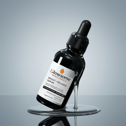 How to clear dark spots and acne marks in Pakistan using Glowsome Niacinamide and Alpha Arbutin serum