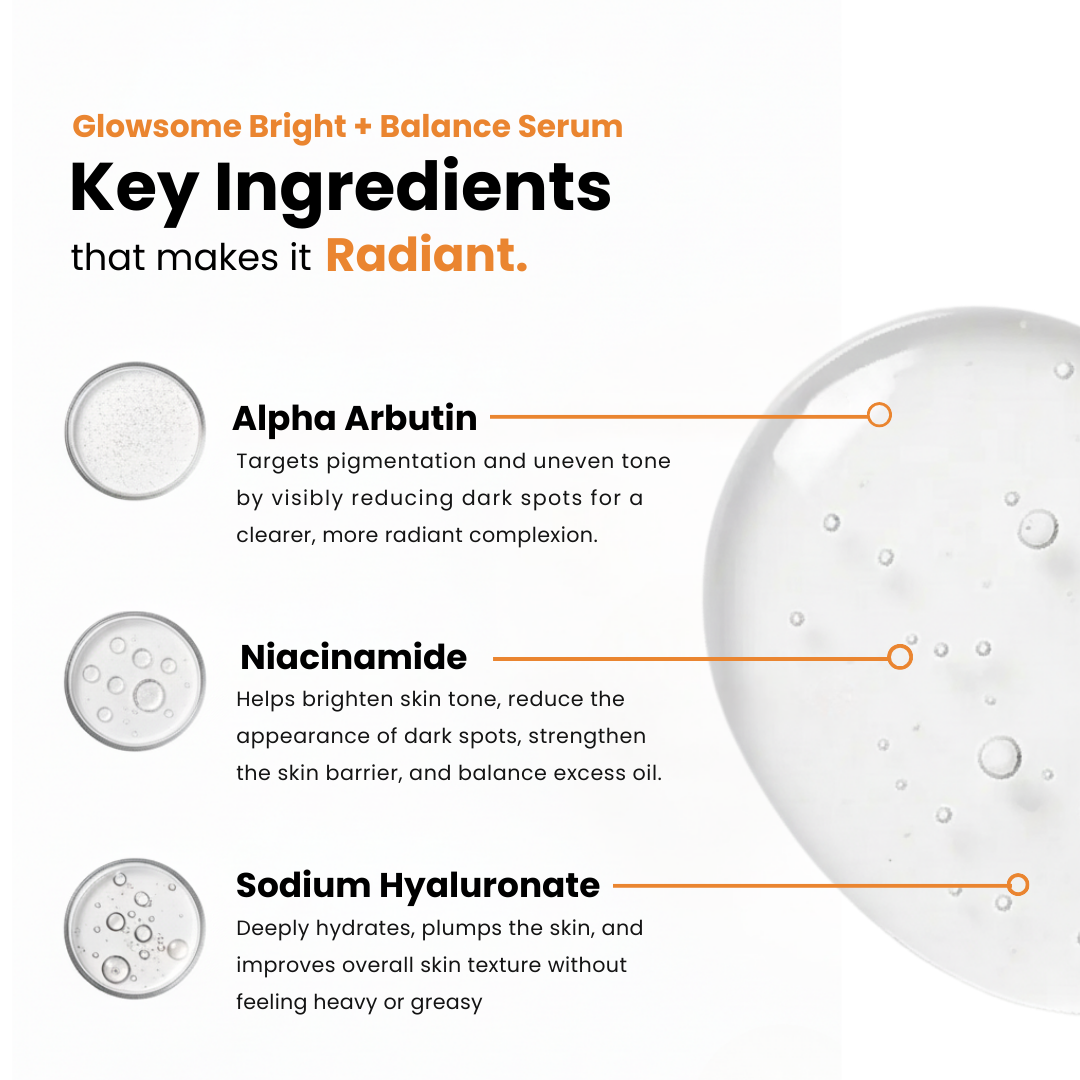 Bright + Balance Serum - Glowsome