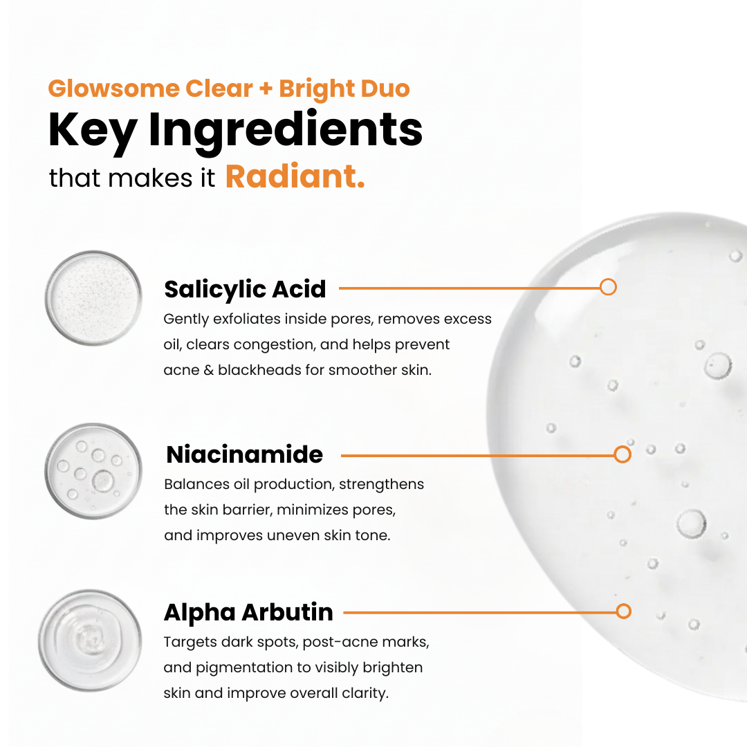 Glowsome Clear + Bright Duo - Glowsome