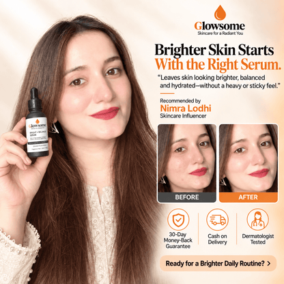 Bright + Balance Serum: 3% Niacinamide & 2% Alpha Arbutin (30ml)