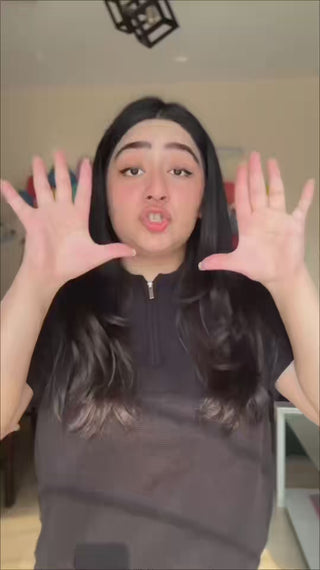 Customer skincare routine video poster